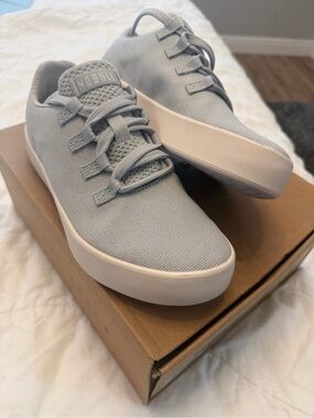 NOBULL Light Gray Canvas Low-Top Sneakers